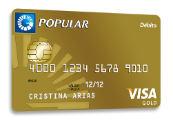 Tarjeta de Débito Visa Gold