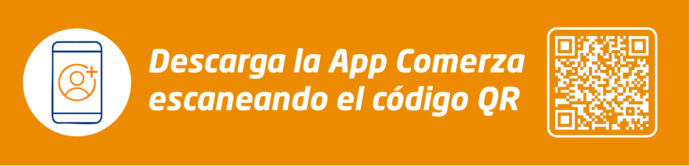 Código QR app Comerza