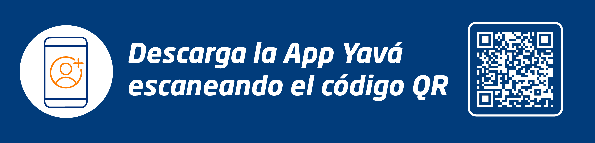 Código qr app Yava